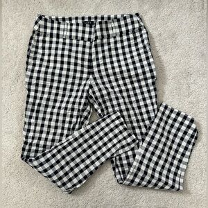 Loft Checkered Work Pants